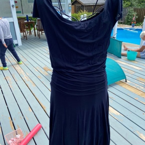 Bailey 44 Navy Blue Dress in Size M GUC - Picture 3 of 15